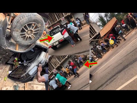Read more about the article Kumasi: Driver Cr@shes, Ends L!fe Of Two Others While Chásing A Tricycle That Scratched His Car