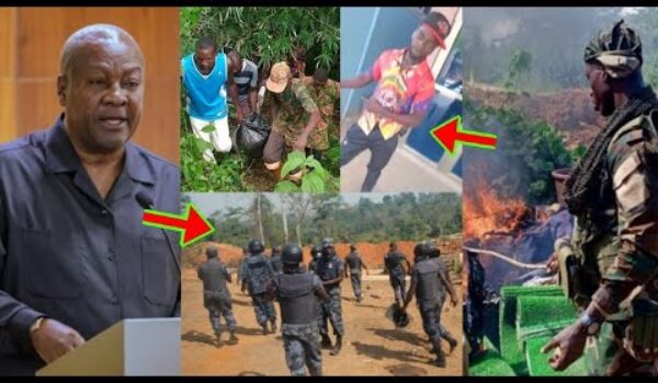 Anti Galamsey Taskforce Has Reportedly K!lled An Innocent Okada Driver, Prez Mahama Speak