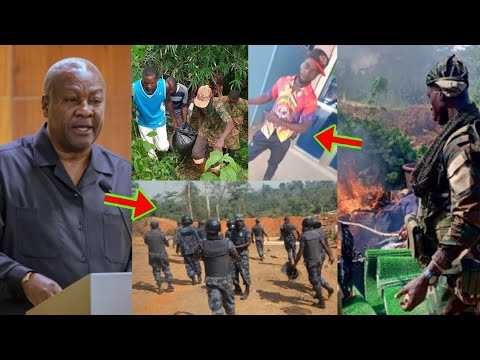 Read more about the article Anti Galamsey Taskforce Has Reportedly K!lled An Innocent Okada Driver, Prez Mahama Speak
