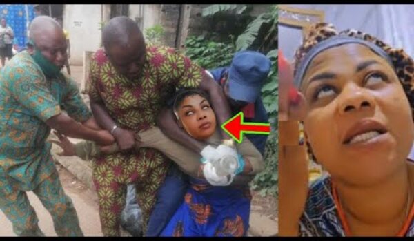 Empress Gifty Was Seen In A Very Dirty Clothe, Watch Sh0cking Video