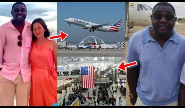 Kevin Taylor Sends Good Bye Message To All Ghanaians As He Flies Back To The US With His Family