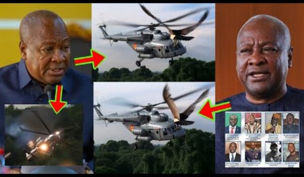 A Bird Caused The Helicopter Crash; Watch How A Bird Crashed Ghana’s Helicopter That K¡lled 8 People
