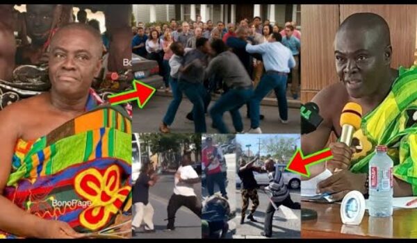 Some Dormaa People And An Ashanti Man In The Uk Are Fighting Because Of The Dormaahene’s Instigation