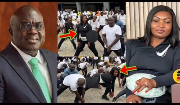 Check Hilarious Comments About The Wife Of Ghana’s Chief Of Staff Who Is A Gym Instructor