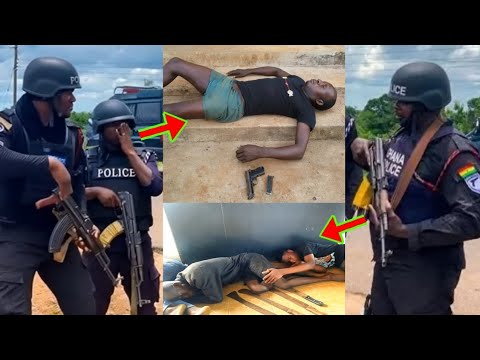 Read more about the article Ghana Police K!lled Two Suspected Arm£d R0bbers, As Area Boys L¥nched One Suspected Thief To De@th