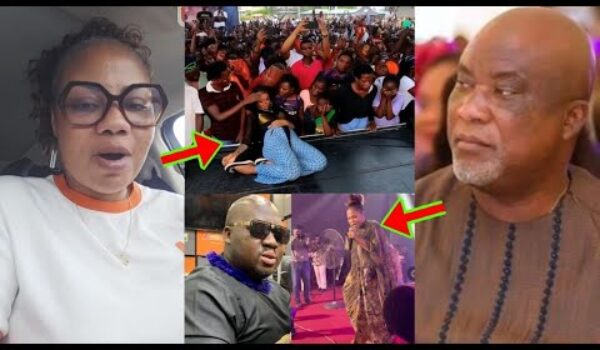 Big Musician Has Been Sh0t On Stage.  Hopeson Adorye Stops Empress Gifty From Fighting