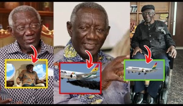 Fmr President Kufuor Nearly D!ed In Plane Cr@sh