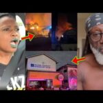 Snr Man Reggie Rockstone Waakye Place Burnt Down, Watch Sad Video