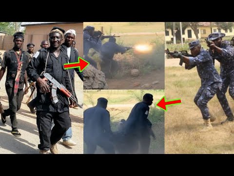 Read more about the article Ghana Police Exchanges Gúnsh0ts With Arm£d R0bbers At Winneba MRB Rural Bank As The R0bbers Escaped