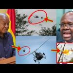 Watch How Ghana’s Helicopter Reportedly Blasted Mid Air