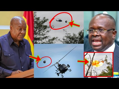 Read more about the article Watch How Ghana’s Helicopter Reportedly Blasted Mid Air