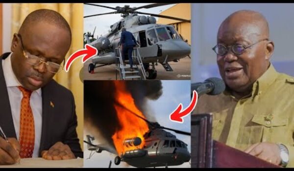 I Am Happy They Are All De@d; See How Some Ghanaians Are Happy About The Helicopter Crash