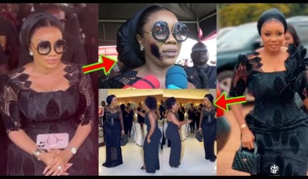 Serwaa Amihere Att@cked For Disrespecting Lumba’s First Wife Akosua Serwaaa At Daddy Lumba’s Funeral