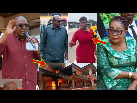 Read more about the article Mrs Lordina Set Their Home On Fire As She Caught Mahama Doing Ashawo With MP, Hon Dorcas Affo Toffey