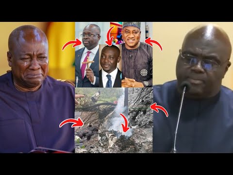 Read more about the article Mahama & Others Are Crying As The NDC Gurus Who Were In The Helicopter ßúrñt And Turned Charcoal