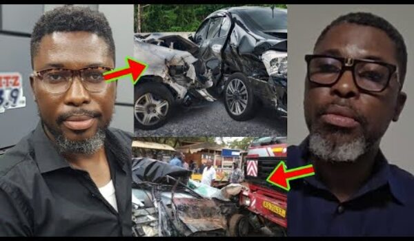 Kwame A Plus Accid£nt On Kasoa Road 😭😭😭😭😭😭😭