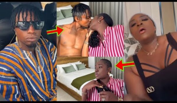Wadi oo; Emelia Brobbey And Popular Tiktoker, Killer Ntua, Video Causes A Stir As Ghanaians Reacted