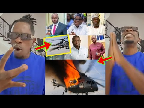 Read more about the article See How Shatta Wale Is Taking Glory Of The Helicopter Acc!dent As He Reveals God Is Fighting For Him