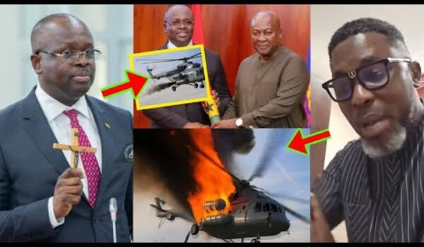BREAKING NEWS: Current Defense Minister, Dr Omane Boamah, Dies In Helicopter Crash At Obuasi