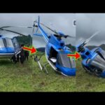Another Helicopter Makes Emergency Landing At Nkawkaw As The Helicopter Nearly Crashed
