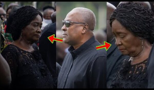 Vice President Prof Naana Jane Is Finally Scared To Die After The Crash, Check Her Reaction