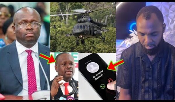Dr Called Me; Obofuor Reveals Sh0cking Call He Received From Dr Omane Boamah Who Died In The Cr@sh