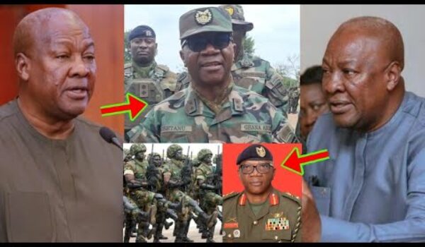 Ghana Army Commander, The Chief Of The Army Staff,Major General Lawrence Kwaku Gbetanu Is In Tr0uble
