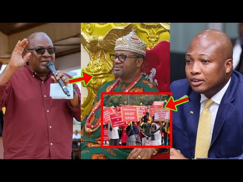 Read more about the article Igbo king Issue; Prez Mahama Has Taken Action After Ghana Youths Demonstrated Against The Nigerians