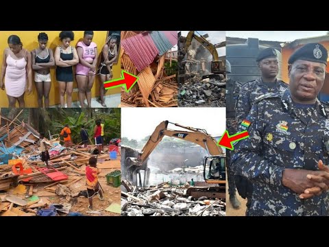Read more about the article Some Female Nigerians Who Were Doing Criminal Things In Ghana Arrested, Their Residence Destr0yed