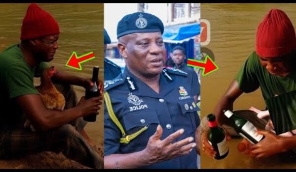 A Boy Has Curs£d Ghana Police Says They’ve Confiscated And Destroyed His Motorbike With No Reason