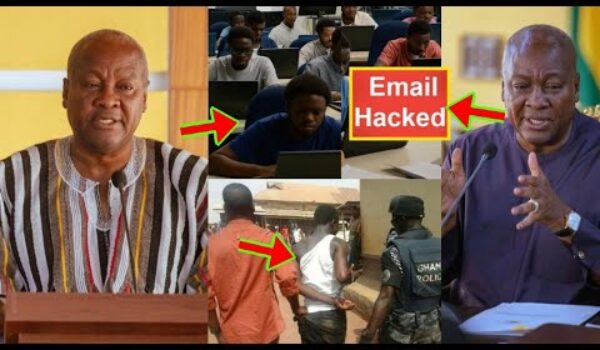 Ɛka aba Ghana!! Ghana’s President’s Email Allegedly H@cked by Nigerian H@cking Group