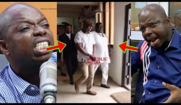Abronye Ayemer3, Watch How Abronye Is Looking Humble In Handcuff, Ghanaians Reacted