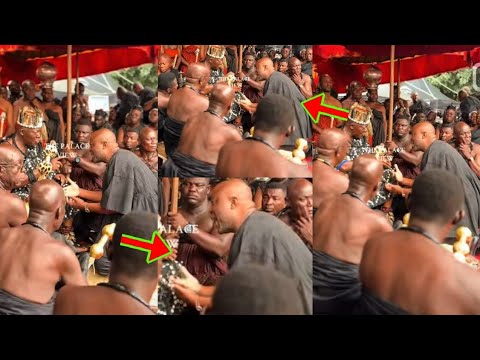 Read more about the article A Whole Ibrahim Mahama Humbly Begs Otumfuo After Otumfuo Angrily Wags His Finger At Him