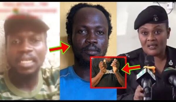 A Guy Who Threatened To K!ll Prz Mahama, Burn Govt Vehicles, K!ll Public Officials Arrested