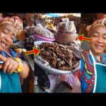 Nyame bɛyɛ, Christiana Awuni Quits Acting And Starts Selling In The Market, Watch Her Video