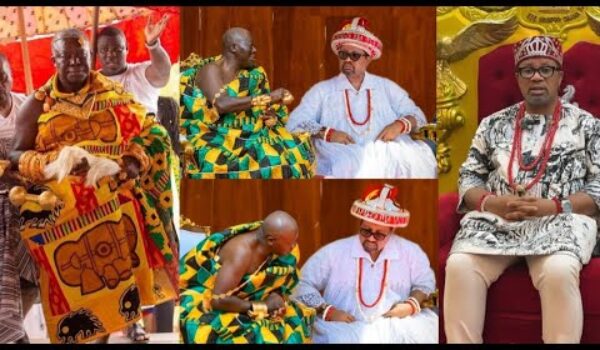 I’ve Met Otumfuo Before And He Blessed Me: Igbo King Showed Evidence Amid His Disgrace At Manhyia