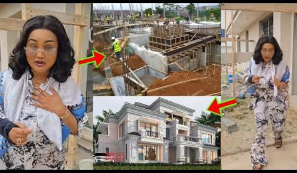 Mcbrown Shows Her New Heavy Mansion Which Is Under Construction