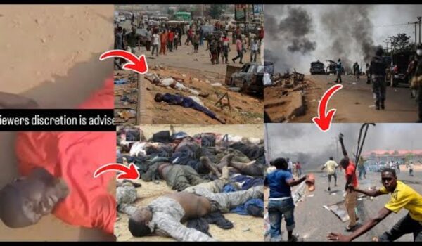 Many Pe0ple Have L0st Their L!ves In Vi0lent Cl@sh At Sowutuom And Anyaa, Watch Cr@zy Videos