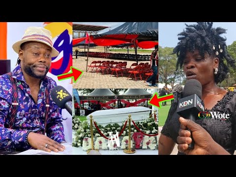 Read more about the article Sad: Dada KD’s Funeral; Few People Reportedly Attended The Funeral, Ohemaa Woyeje Speaks About It