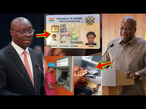 Read more about the article Good News: You Can Now Use Your Ghana Card To Withdraw Money In Ghana, Govt Announced