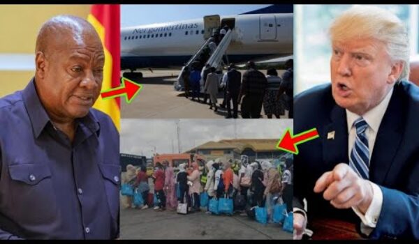 US Mass Deportation: Mahama Accepted Nigerian Criminals Deported From The U.S Into Ghana