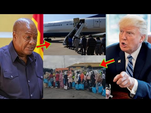 Read more about the article US Mass Deportation: Mahama Accepted Nigerian Criminals Deported From The U.S Into Ghana