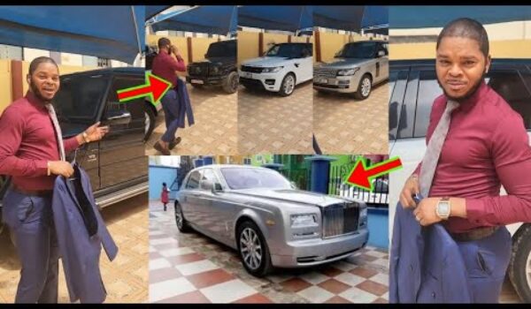 Obinim Showed Off His Fleet Of Luxurious Cars, Which Has Got A Lot Of Ghanaians Talking