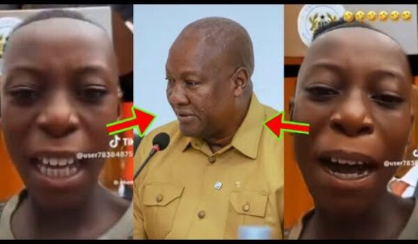 Little Boy In$ults And Curs£s President Mahama