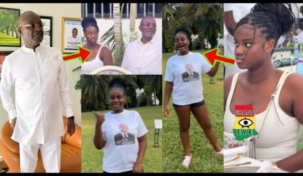 Kennedy Agyapong’s Daughter Starts Serious Campaign For Her Father