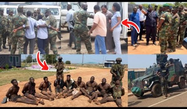 Oti Region: Watch How Soldiers Are Reportedly Beating Civilians Over There