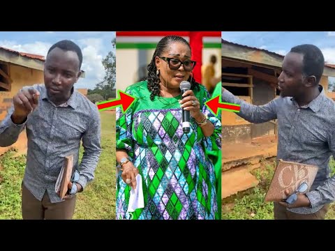 Read more about the article Obi bɛkɔ jail pɛɛ! See What This Man Is Boldly Telling Our First Lady, Mrs Lordina Mahama