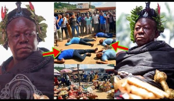 Check The Current Situation At Obuasi As Six People Sh0t Including Six Months Baby