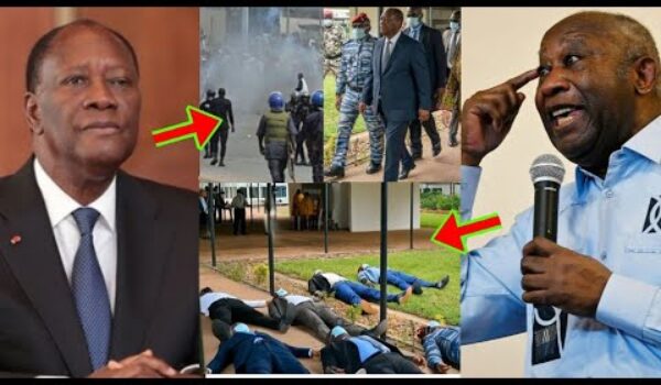 Côte d’Ivoire Election: Watch How They Are K!lling Themselves In Côte d’Ivoire