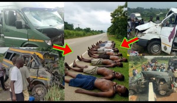 Serious Acc!d£nt On Kumasi-Accra Highway Yesterday Claimed Many L!ves As Several Injur£d
